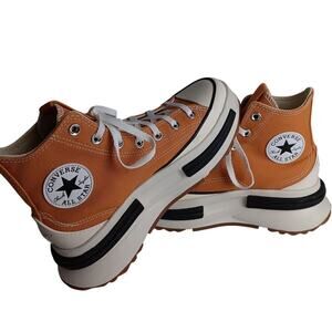 Converse Run Star Legacy CX Platform Sneakers Womens 7.5 Monarch Orange‎ Hi-Top